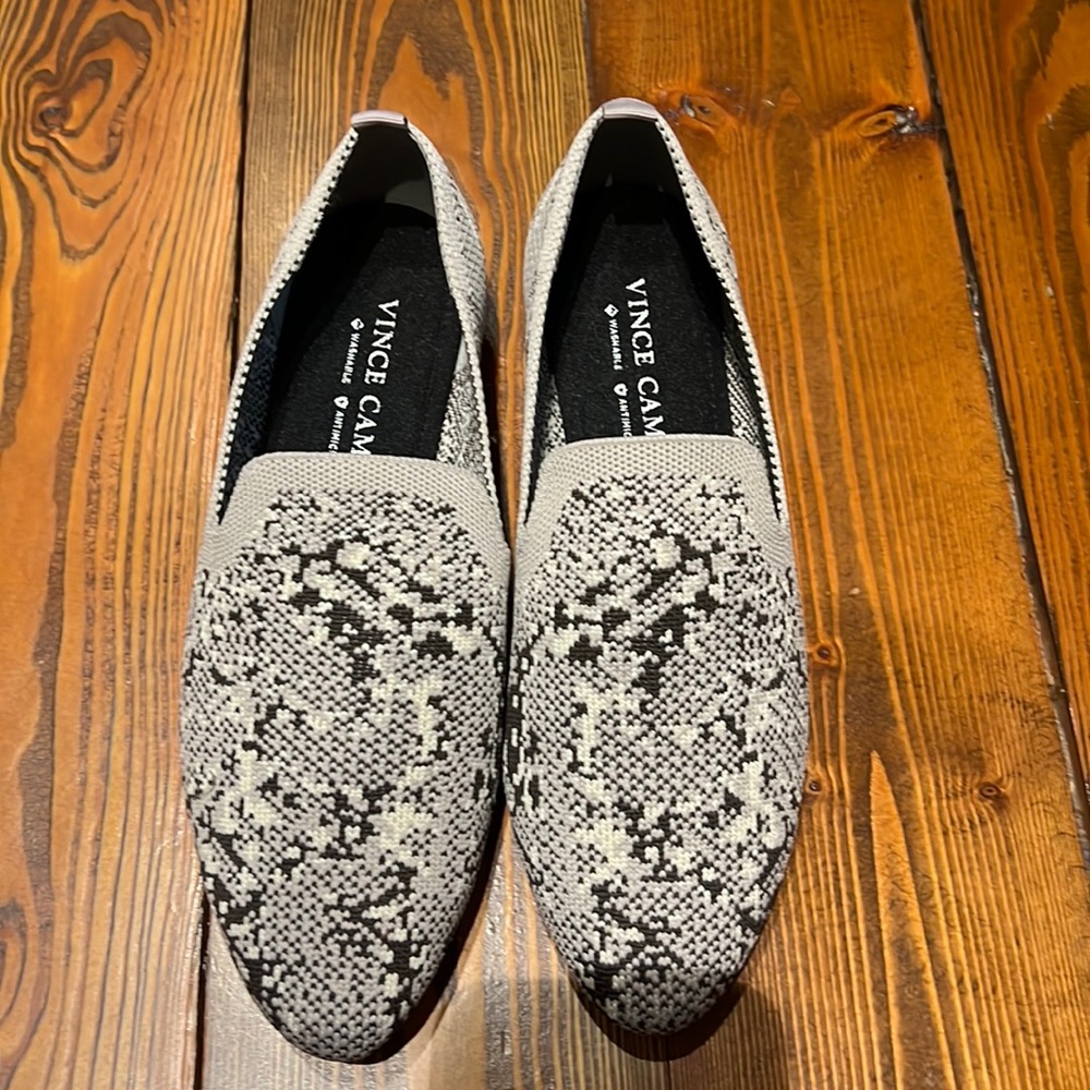 Vince Camuto never worn with box flats.